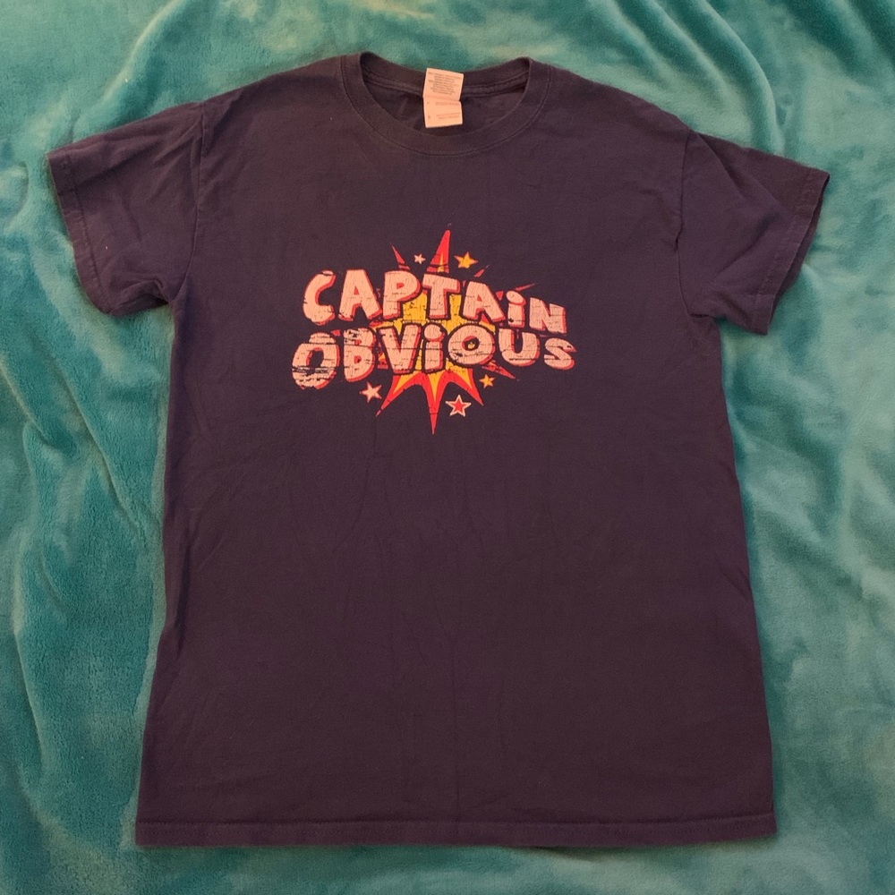 Captain Obvious t-shirt